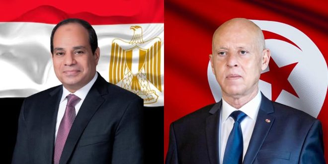 الرئيس قيس سعيّد ونظيره المصري عبد الفتاح السيسي يتبادلان تهاني عيد الأضحى