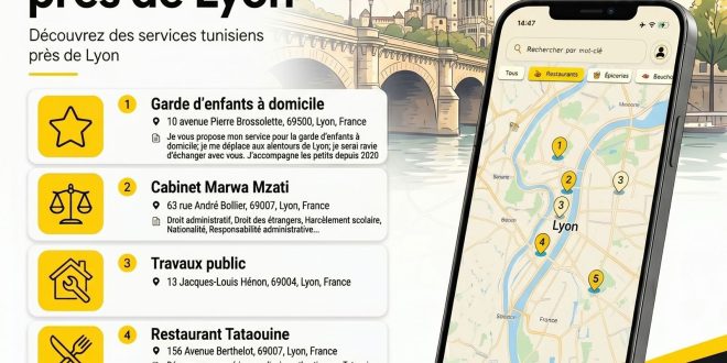 إطلاق تطبيق ينجح Yenja7 للخدمات التونسية في الخارج