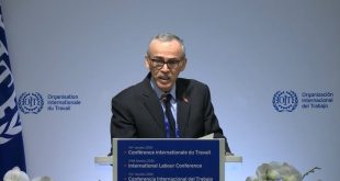 عصام الأحمر يستعرض حوكمة المنصات الرقمية بمؤتمر العمل الدولي
