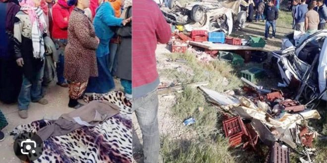 حادث المزونة 2026: وفاة وإصابة عاملات فلاحيات في سيدي بوزيد