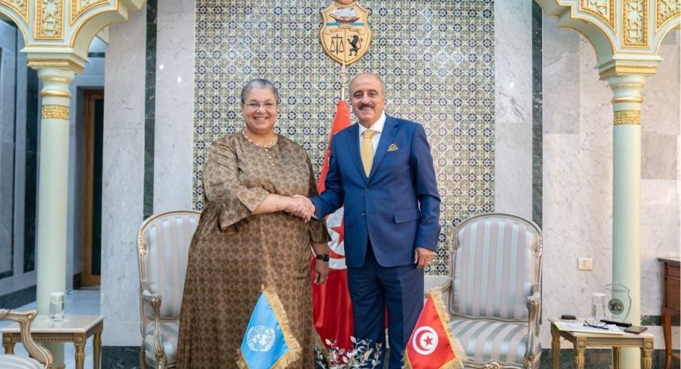 وزير الخارجية التونسي يستقبل هانا تيته لبحث الملف الليبي