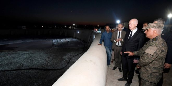 تفاصيل زيارة قيس سعيد للقيروان وترميم فسقية الأغالبة