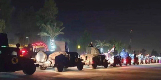 حملة اعتقالات سياسية وانتشار عسكري بالمنطقة الخضراء بغداد