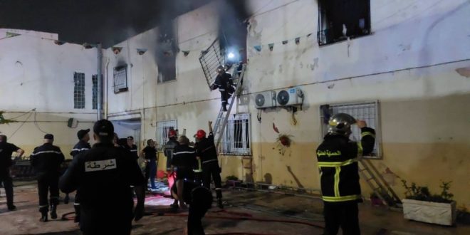 فاجعة في الجزائر: حريق بدار للأيتام بالمحمدية يخلف 11 وفاة و19 مصاباً