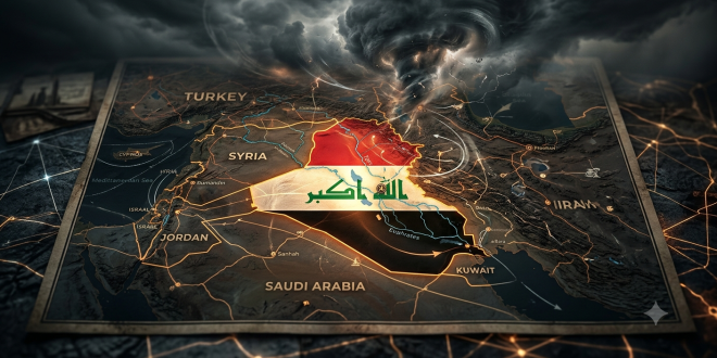 العراق في قلب العاصفة الجيوسياسية حين يكون الموقع الجغرافي قدرًا... يصبح حسن إدارة هذا القدر مشروع دولة.