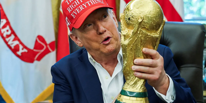 ترامب :  كاس العالم جميلة ومفيدة !