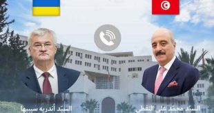 تونس وأوكرانيا تؤكدان على تعزيز المبادلات التجارية واعتماد الحوار لإنهاء الحرب