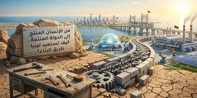 من الإنسان المنتج إلى الدولة المنتجة.. كيف تستعيد ليبيا طريق البناء؟