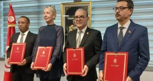 وزير الاقتصاد يوقع اتفاقيتي ضمان مع البنك الإفريقي للتنمية بأكثر من 690 مليون دينار لتمويل قطاعي المياه والصناعة