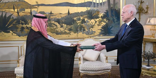 رئيس الجمهورية قيس سعيّد يتسلم أوراق اعتماد سفراء نيجيريا والسعودية وموريتانيا