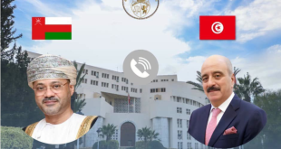 تونس وعمان تؤكدان على تكثيف الجهود لوضع حد للتصعيد العسكري في المنطقة