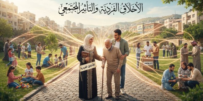 الاخلاق الفردية والتأثير المجتمعي