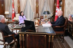 لقاء يجمع رئيس الجمهورية برئيسة الحكومة ووزير التشغيل لمتابعة تنفيذ القانون عدد 18 لسنة 2025