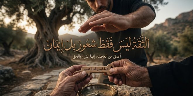 الثقة ليست فقط شعور.. بل ايمان