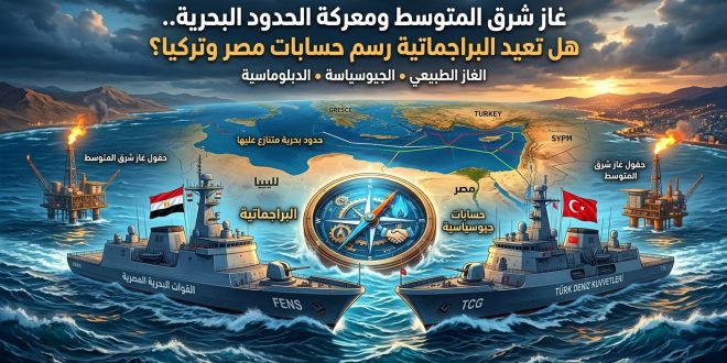 غاز شرق المتوسط ومعركة الحدود البحرية.. هل تعيد البراجماتية رسم حسابات مصر وتركيا؟