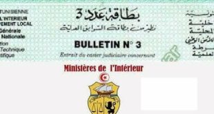 وزارة الداخلية: استراتيجية رقمية لتسليم بطاقات السوابق العدلية (عدد 3) في أنسب الآجال